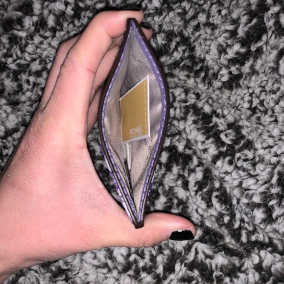 Floral Michael Kors card holder - Picture 4 of 5